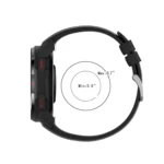 For Huawei Honor Watch GS Pro Silicone Replacement Strap Watchband, Size: One Size - Image 3