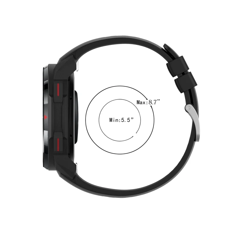 EDA001308901_B2.webp For Huawei Honor Watch GS Pro Silicone Replacement Strap Watchband, Size: One Size - Image 3