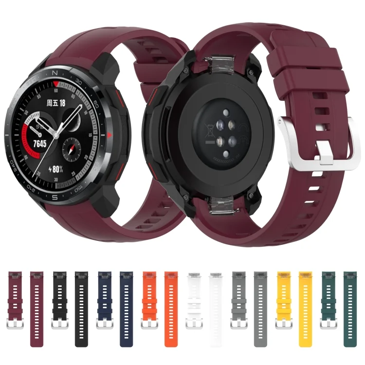 EDA001308901_B7.webp For Huawei Honor Watch GS Pro Silicone Replacement Strap Watchband, Size: One Size - Image 8