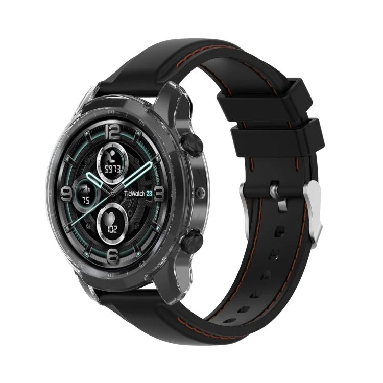 EDA001310001A_6.webp For TicWatch Pro 3 / Pro 3 Lite Half Coverage Hollowed TPU Protective Case - Image 7