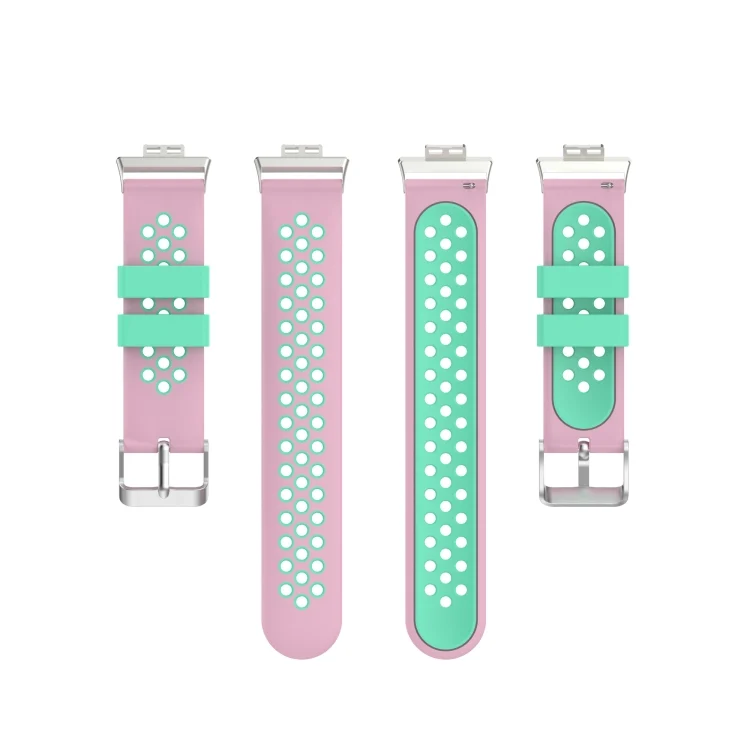 EDA001310801A_2.webp For Huawei Watch Fit 18mm Clasp Style Silicone Two-color Replacement Strap Watchband - Image 10