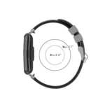 For Huawei Watch Fit 18mm Clasp Style Silicone Two-color Replacement Strap Watchband - Image 3