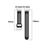 For Huawei Watch Fit 18mm Sport Style Silicone Solid Color Replacement Strap Watchband - Image 2