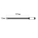 For Samsung Galaxy Fit 2 SM-R220 Milanese Replacement Strap Watchband - Image 5