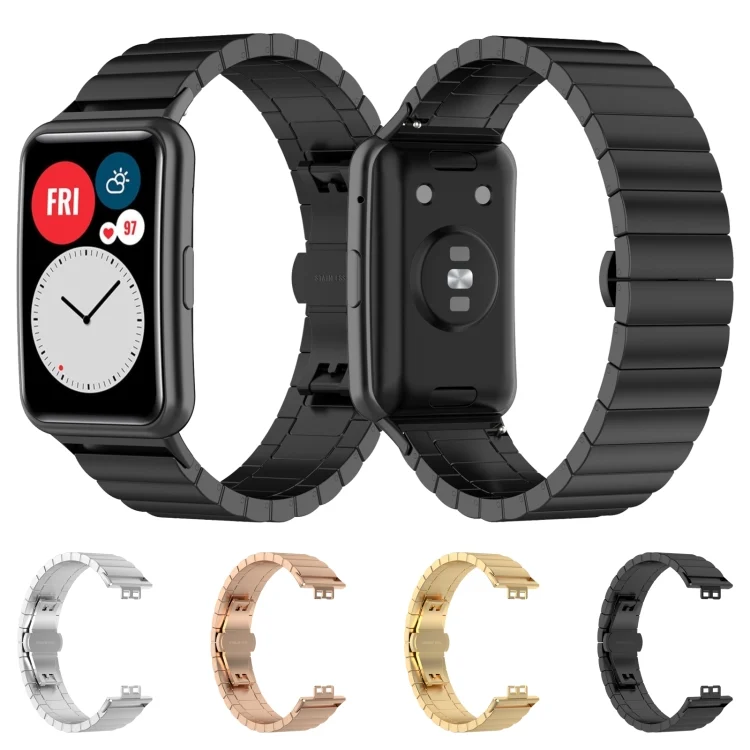 EDA001314401_B6.webp For Huawei Watch Fit Stainless Steel Replacement Strap Watchband - Image 7