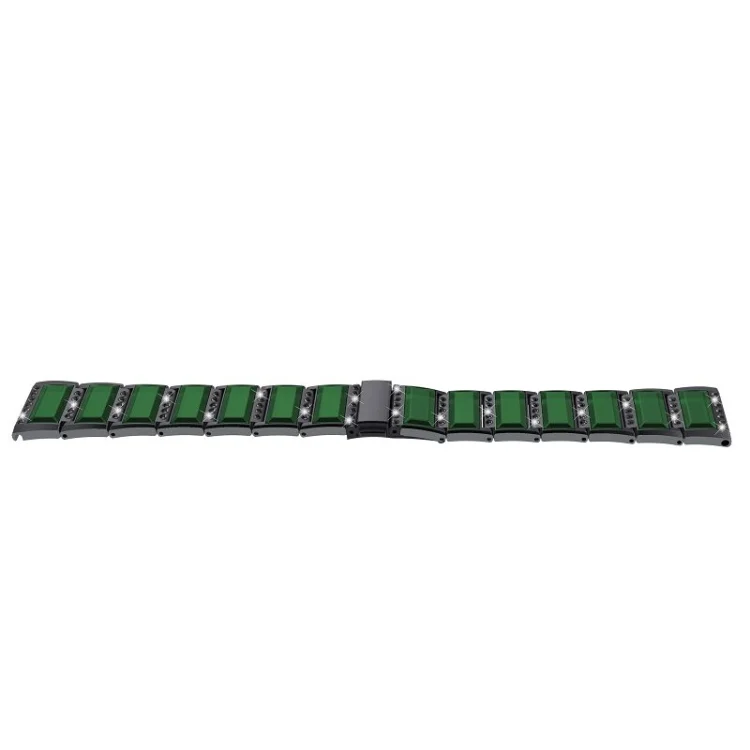 EDA001325803C_2.webp Stainless Steel Diamond Encrusted Replacement Watchbands - Image 3