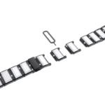 Stainless Steel Diamond Encrusted Replacement Watchbands - Image 4