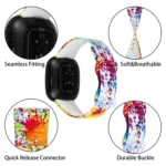 For Fitbit Versa 3 Printing Replacement Strap Watchband - Image 6