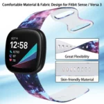 For Fitbit Versa 3 Printing Replacement Strap Watchband - Image 5