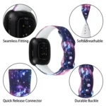 For Fitbit Versa 3 Printing Replacement Strap Watchband - Image 6