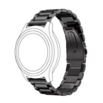 22mm Three Flat Buckle Stainless Steel Replacement Watchband for Huawei Watch GT2 Pro / Amazfit GTR 2 - Image 4