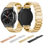 22mm Three Flat Buckle Stainless Steel Replacement Watchband for Huawei Watch GT2 Pro / Amazfit GTR 2 - Image 2