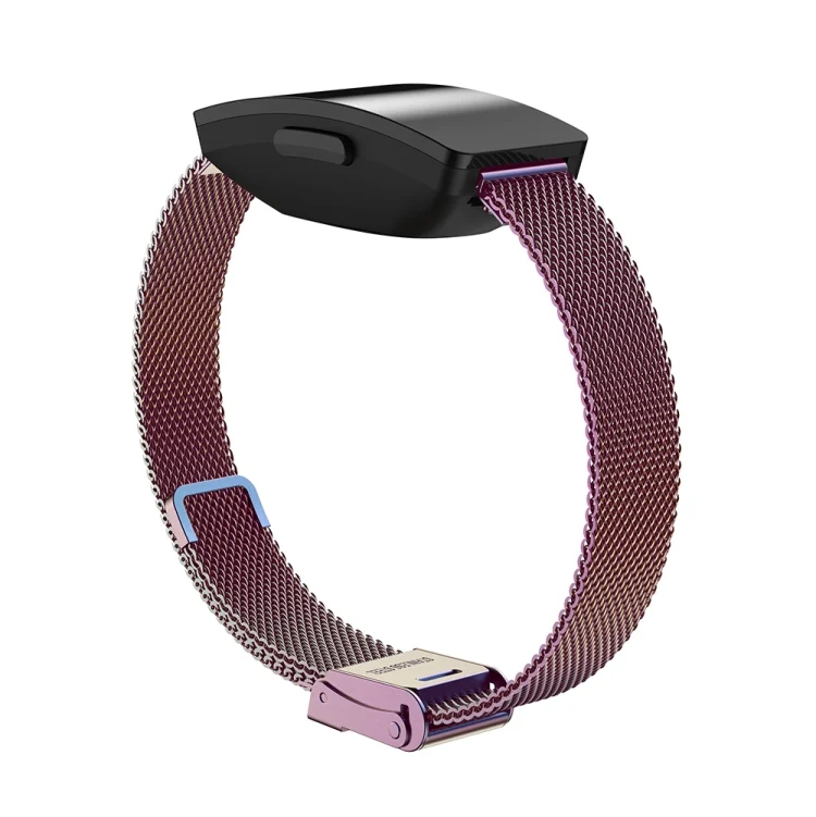 EDA001461301A_3.webp For Fitbit Inspire / Inspire HR / Ace 2 Double Insurance Buckle Milanese Replacement Strap Watchband - Image 5