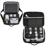Portable Single Shoulder Storage Travel Carrying Cover Case Box with Baffle Separator for DJI Air 2S