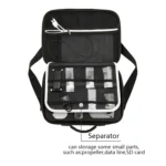 Portable Single Shoulder Storage Travel Carrying Cover Case Box with Baffle Separator for DJI Air 2S - Image 3