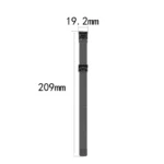 For Huawei Band 3 Pro / 4 Pro Milanese Replacement Strap Watchband - Image 2