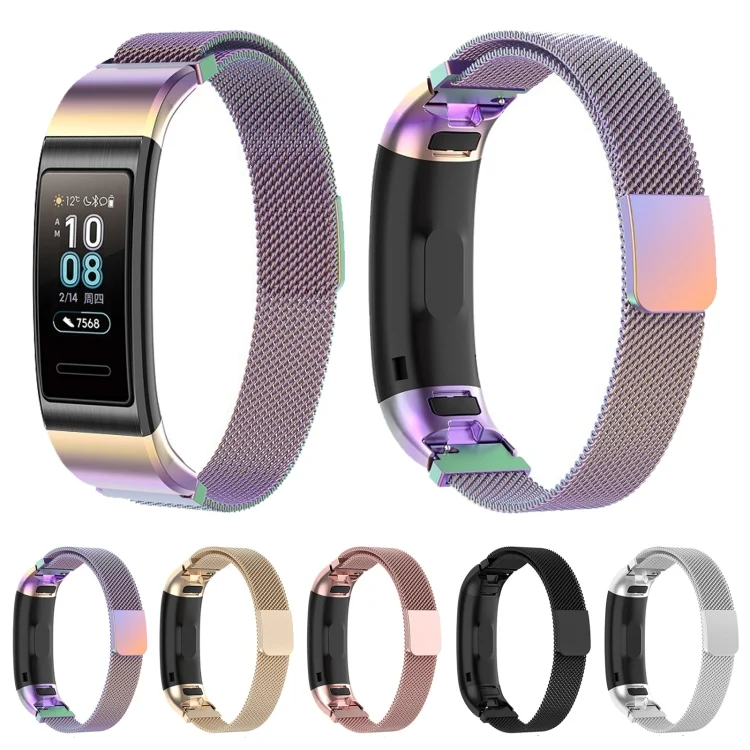 EDA001464901_B2.webp For Huawei Band 3 Pro / 4 Pro Milanese Replacement Strap Watchband - Image 3
