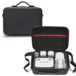 Portable Single Shoulder Storage Travel Carrying PU Cover Case Box for DJI Air 2S
