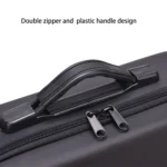 Portable Single Shoulder Storage Travel Carrying PU Cover Case Box for DJI Air 2S - Image 4