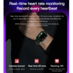 F37 1.69 inch TFT Screen IP67 Waterproof Smart Watch, Support Body Temperature Monitoring / Heart Rate Monitoring / Blood Pressure Monitoring - Image 5