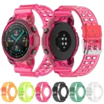 Silicone Integrated Translucent Replacement Strap Watchband - Image 4