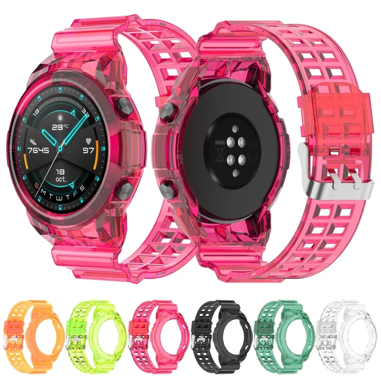 EDA001557101_B3.webp Silicone Integrated Translucent Replacement Strap Watchband - Image 4