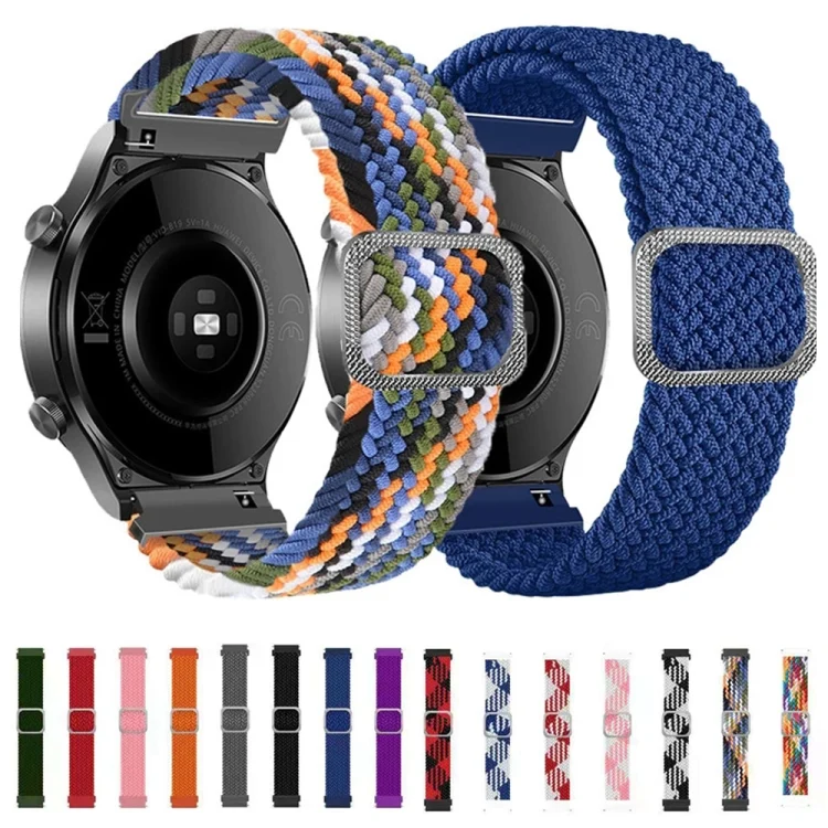 EDA001562901_B7.webp Universal Adjustable Nylon Braided Elasticity Replacement Strap Watchband - Image 8