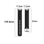 For Fitbit Ace 3 / Inspire 2 Silicone Replacement Strap Watchband - Image 2