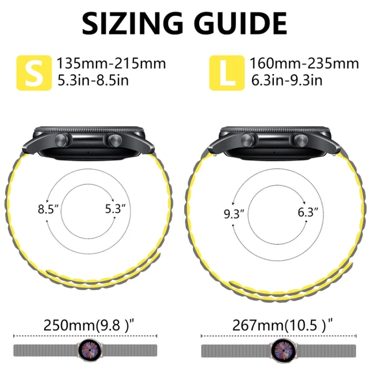 EDA001608201_B3.webp Universal Silicone Magnetic Replacement Strap Watchband - Image 4