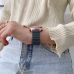 Universal Silicone Magnetic Replacement Strap Watchband - Image 7