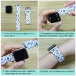 Silicone Printing Integrated Replacement Watch Case Watchband - Image 2