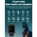 F30 1.54 inch TFT Touch Screen IP67 Waterproof Smart Watch, Support Sleep Monitoring / Heart Rate Monitoring / Music Playing / Women Menstrual Cycle Reminder - Image 6