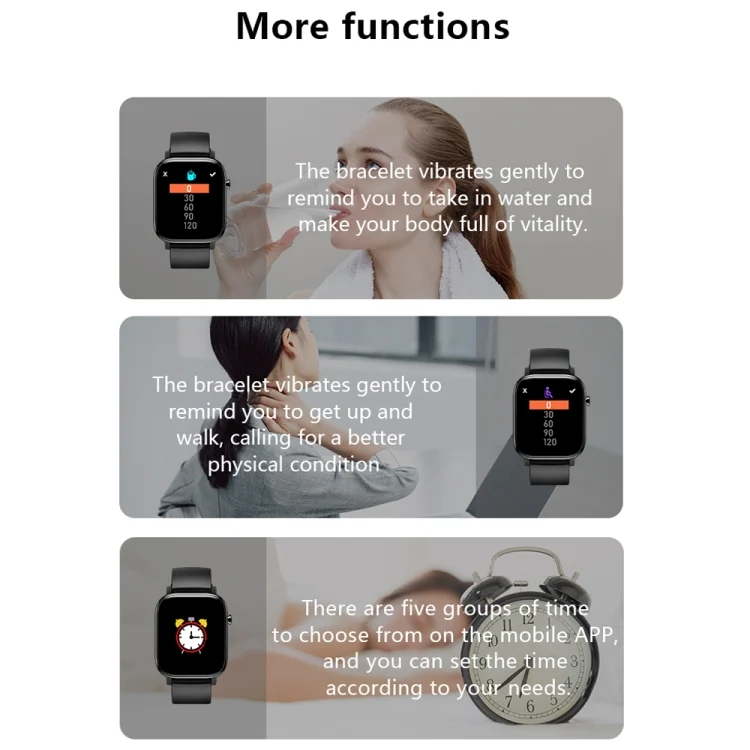 EDA001629401A_8.webp M9 1.4 inch TFT Screen IP67 Waterproof Smart Bracelet, Support Sleep Monitoring / Heart Rate Monitoring / Blood Pressure Monitoring - Image 9