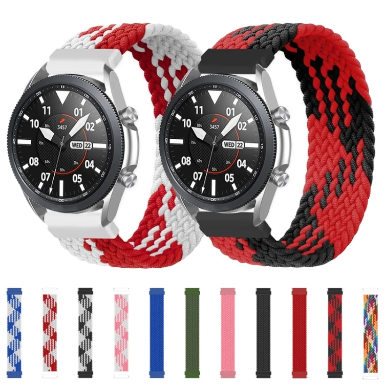 EDA001643801_B7.webp For Huawei Watch 3 / 3 Pro Adjustable Nylon Braided Elasticity Replacement Strap Watchband - Image 8