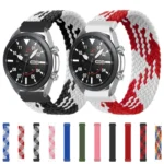 For Huawei Watch 3 / 3 Pro Adjustable Nylon Braided Elasticity Replacement Strap Watchband - Image 8