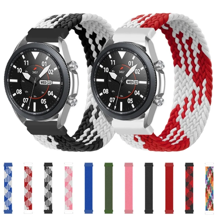 EDA001643803_B7.webp For Huawei Watch 3 / 3 Pro Adjustable Nylon Braided Elasticity Replacement Strap Watchband - Image 8