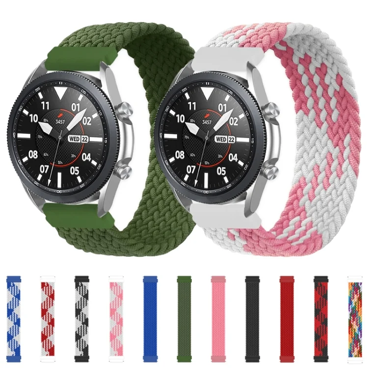 EDA001643804_B7.webp For Huawei Watch 3 / 3 Pro Adjustable Nylon Braided Elasticity Replacement Strap Watchband - Image 8