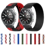 For Huawei Watch 3 / 3 Pro Adjustable Nylon Braided Elasticity Replacement Strap Watchband - Image 8