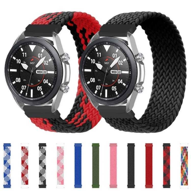 EDA001643805_B7.webp For Huawei Watch 3 / 3 Pro Adjustable Nylon Braided Elasticity Replacement Strap Watchband - Image 8