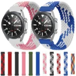 For Samsung Galaxy Watch 42mm Adjustable Nylon Braided Elasticity Replacement Strap Watchband - Image 8