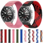 For Samsung Galaxy Watch 42mm Adjustable Nylon Braided Elasticity Replacement Strap Watchband - Image 8