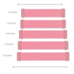 For Samsung Galaxy Watch 3 41mm Adjustable Nylon Braided Elasticity Replacement Strap Watchband - Image 2