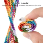 For Samsung Galaxy Watch 3 41mm Adjustable Nylon Braided Elasticity Replacement Strap Watchband - Image 4