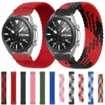 For Samsung Galaxy Watch 3 41mm Adjustable Nylon Braided Elasticity Replacement Strap Watchband - Image 8