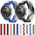 For Samsung Galaxy Watch 3 45mm Adjustable Nylon Braided Elasticity Replacement Strap Watchband - Image 8