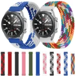For Samsung Galaxy Watch Active / Active2 40mm / Active2 44mm Adjustable Nylon Braided Elasticity Replacement Strap Watchband - Image 8