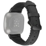 Leather + Silicone Replacement Strap Watchband