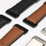 Leather + Silicone Replacement Strap Watchband - Image 2