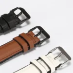 Leather + Silicone Replacement Strap Watchband - Image 3