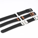 Leather + Silicone Replacement Strap Watchband - Image 5
